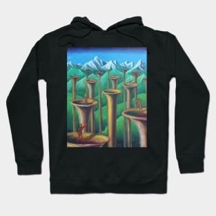 Oil Painting - The Prison. 2012 Hoodie